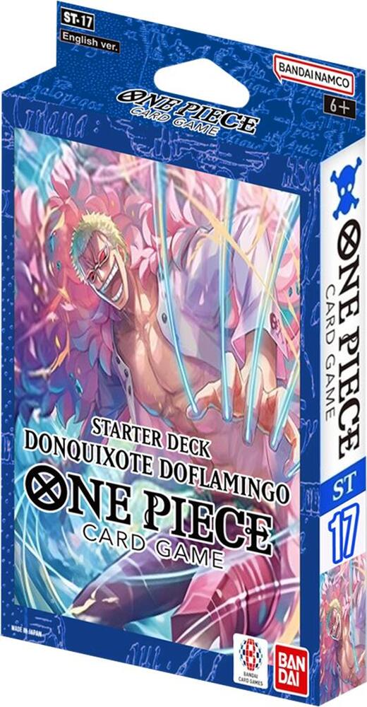 One Piece TCG: Blue - Donquixote Doflamingo Starter Deck Game Haven One Piece TCG: Blue - Donquixote Doflamingo Starter Deck Game Haven