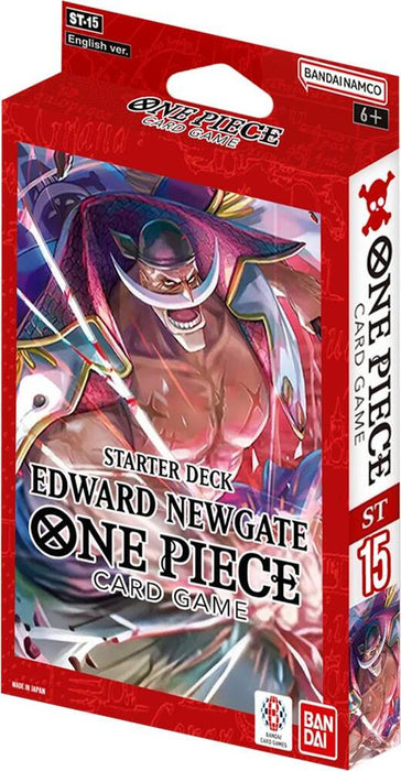 One Piece TCG: Red - Edward Newgate Starter Deck