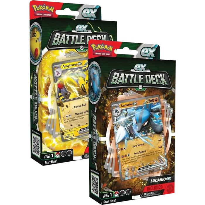 Pokemon:  Ampharos/Lucario EX Battle Deck