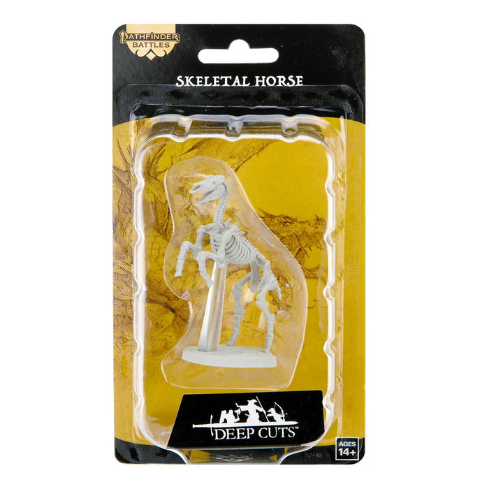 Pathfinder Deep Cuts Unpainted Miniatures: W16 Skeletal Horse