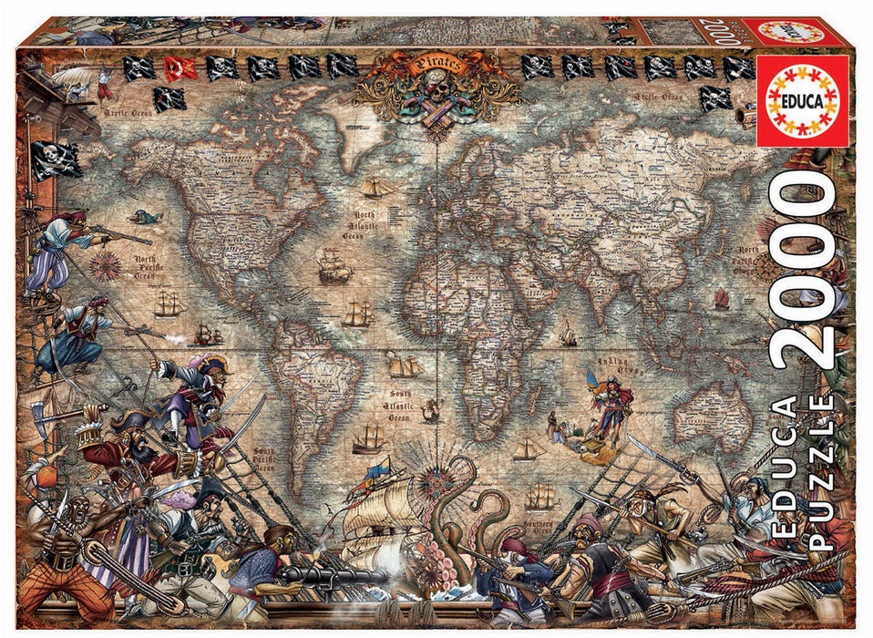 Pirates Map (2000 pieces)