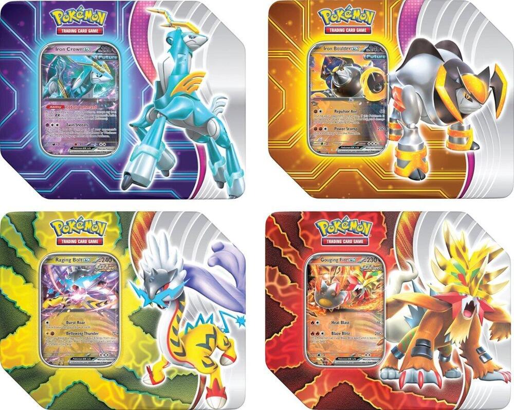 pokemon card spearow Pokemon: Paradox Destinies Tin — Game Haven