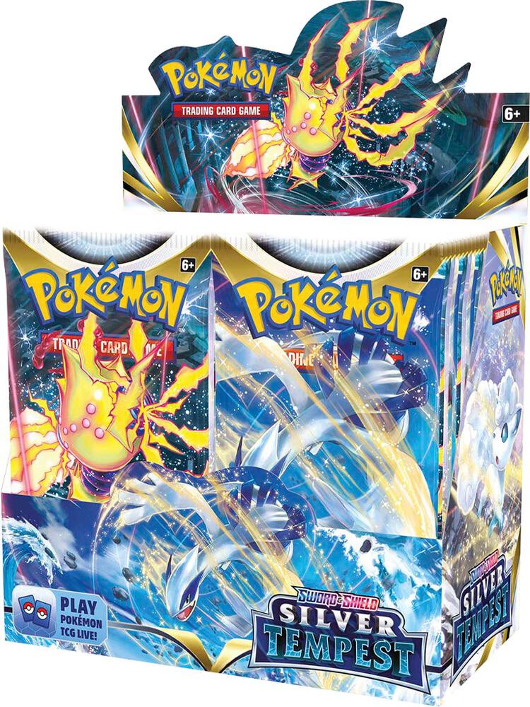 pokemon card silver tempest Pokemon: Silver Tempest Booster Box — Game Haven
