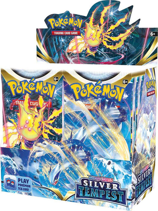 silver tempest half booster box Pokemon: Silver Tempest Booster Box — Game Haven