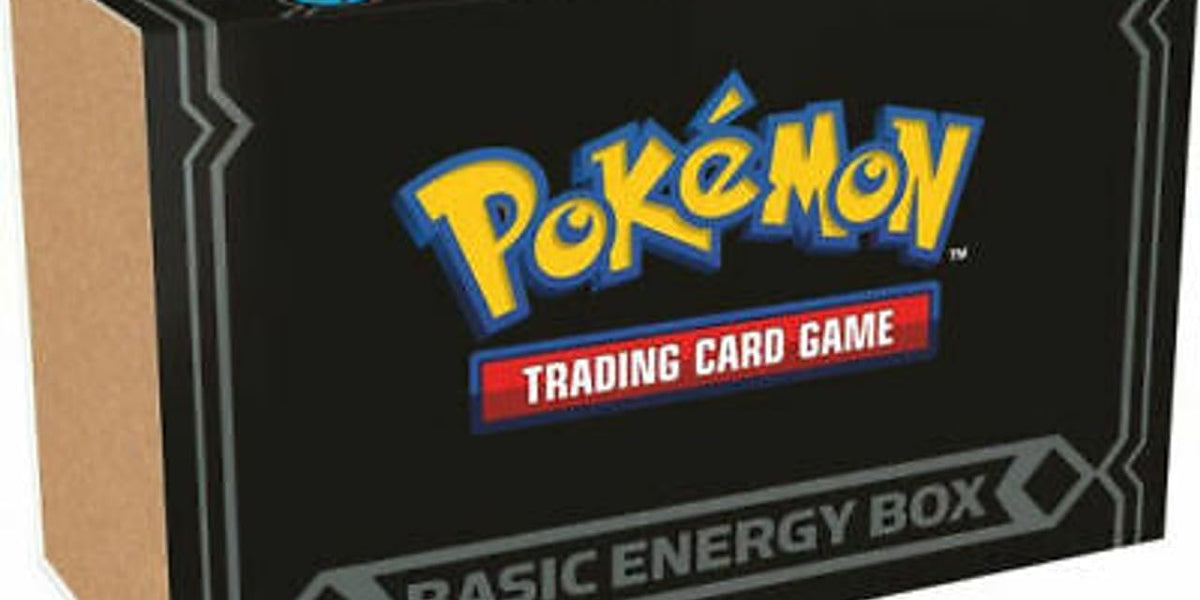pokemon trading card game basic energy box TCG (450 energy) Style:Logo STOCK Trading Card Game Classic MTG Final Fantasy preorder