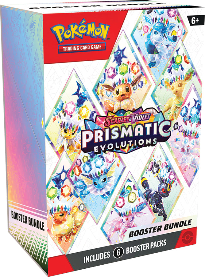 Pokemon TCG: Scarlet & Violet SV8.5 - Prismatic Evolutions Booster Bun Game Haven Pokemon TCG: Scarlet & Violet SV8.5 - Prismatic Evolutions Booster Bun Game Haven