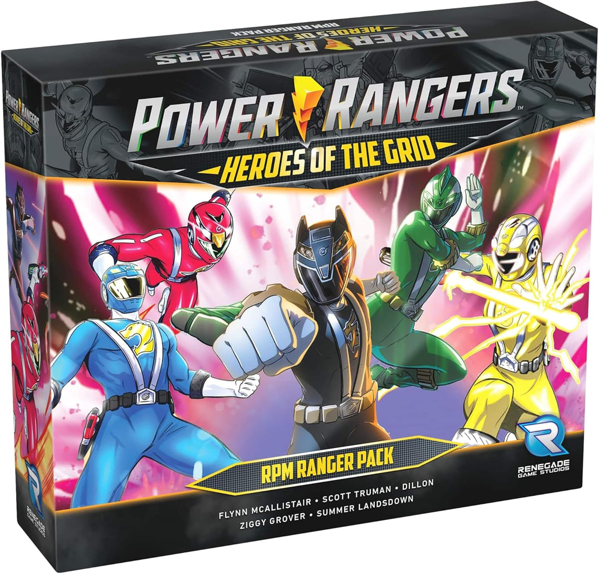 Power Rangers: Heroes of the Grid - RPM Ranger Pack — Game Haven