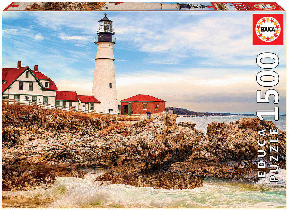 Educa - 1500 Piece - Rocky Lighthouse