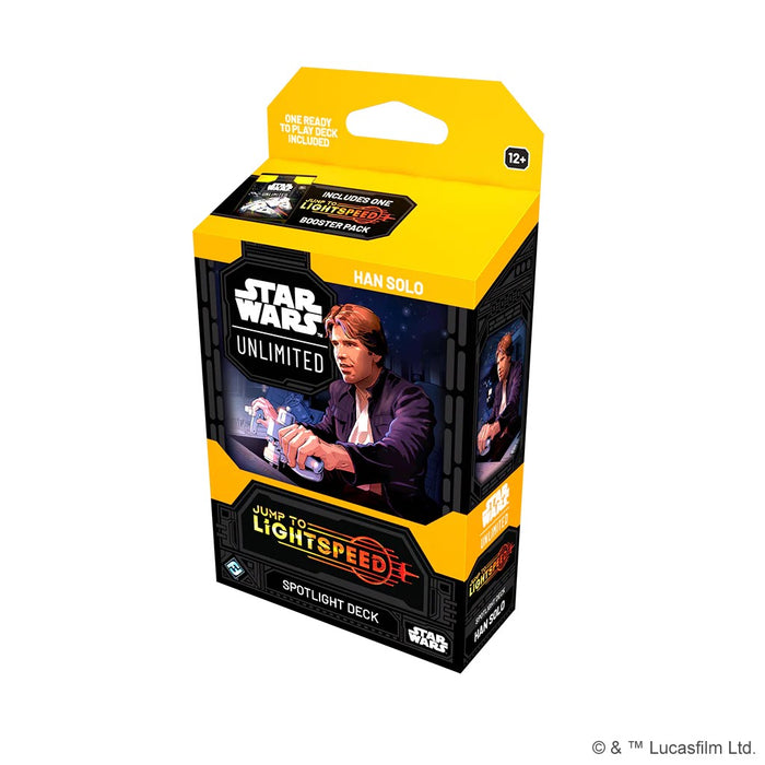 Star Wars Unlimited Jump to Lightspeed 2-Player Starter HAN SOLO