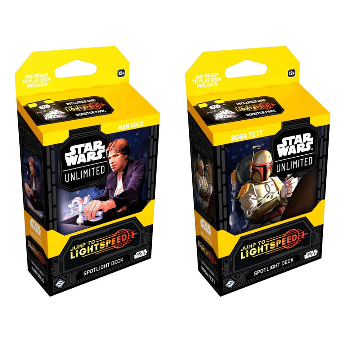 Star Wars Unlimited Jump to Light Speed 2-Player Starter(Both Deck Bundle)