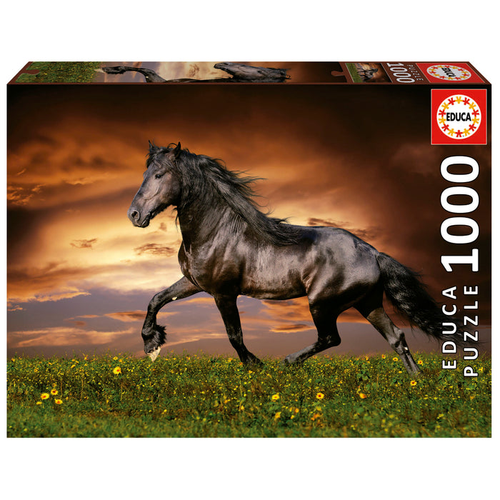 Educa - 1000 Piece - Trotting Horse