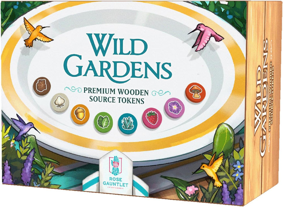 Wild Gardens: Premium Wooden Source Token Pack