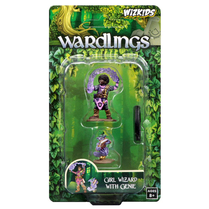 WizKids Wardlings - Girl Wizard with Genie