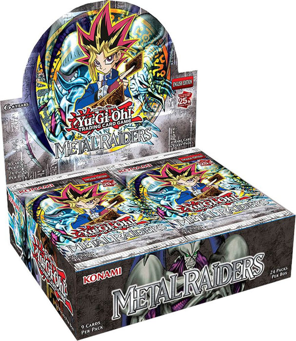 yugioh gx booster box Yu-Gi-Oh!: Metal Raiders 25th Anniversary Booster Box — Game Haven