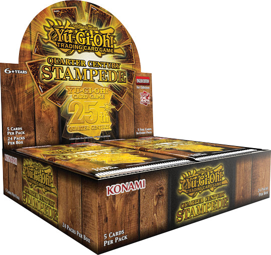 Yu-Gi-Oh!: Quarter Century Stampede Booster Box Game Haven Yu-Gi-Oh!: Quarter Century Stampede Booster Box Game Haven