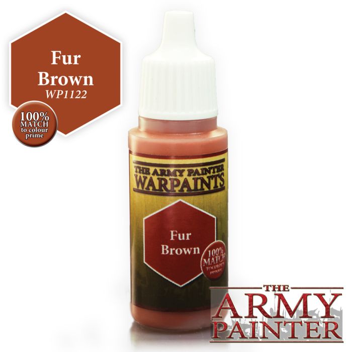 Warpaints: Acrylic: Fur Brown 18ml