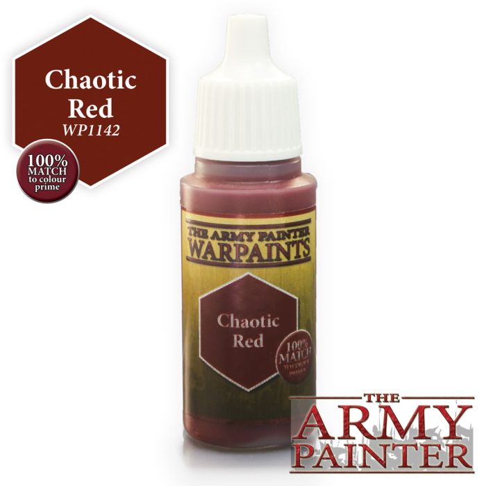 Warpaints: Acrylic: Chaotic Red 18ml