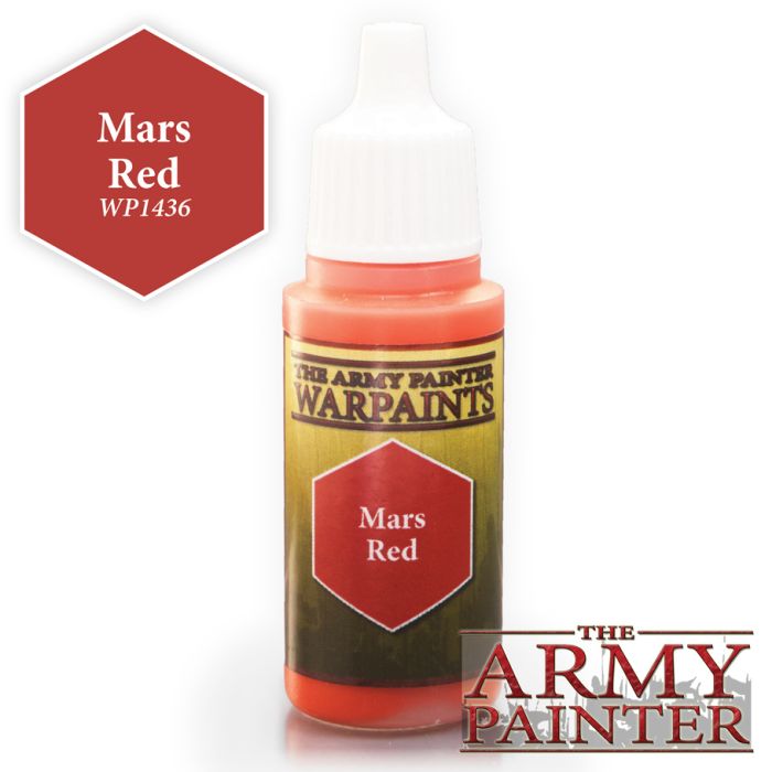 Warpaints: Acrylic: Mars Red 18ml