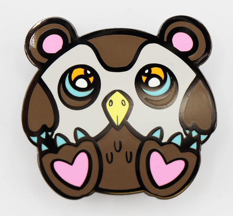 Baby Monster Pin - Owl Bear