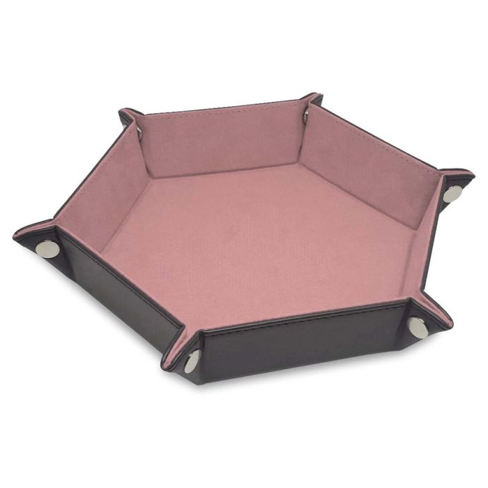 Dice Tray: LX: Hex: Pink