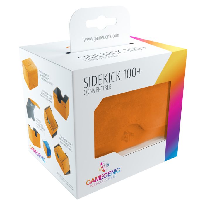 Deck Box: Sidekick 100+ Orange — Game Haven