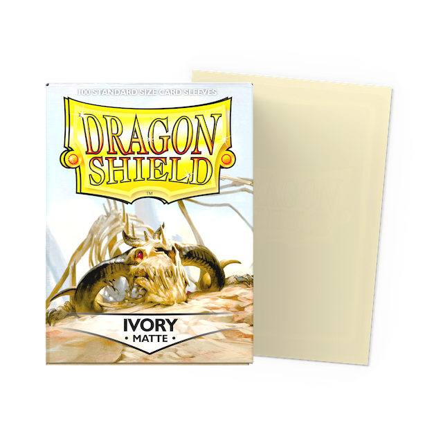 Dragon Shield - Standard - Matte - Ivory - 100+