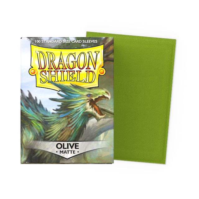 Dragon Shield - Standard - Matte - Olive - 100+