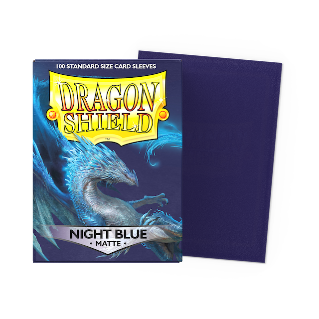 Dragon Shield - Standard - Matte - Night Blue - 60+