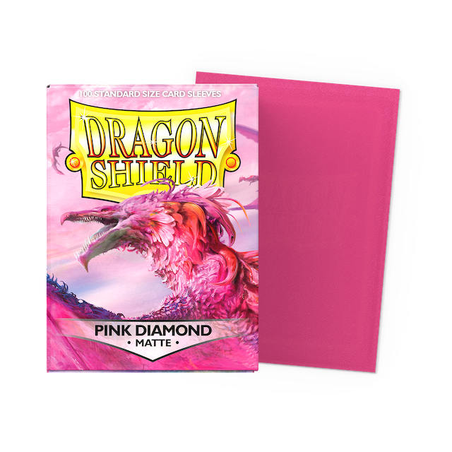 Dragon Shield - Standard - Matte - Pink Diamond - 100+