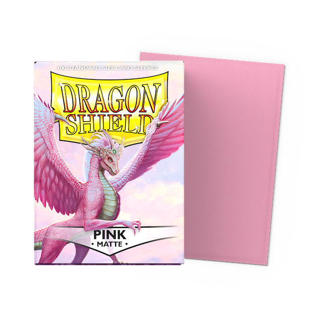 Dragon Shield - Standard - Matte - Pink - 100+ Game Haven Dragon Shield - Standard - Matte - Pink - 100+ Game Haven
