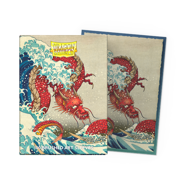 Dragon Shield - Standard - Brushed Art - The Great Wave (100 ct)