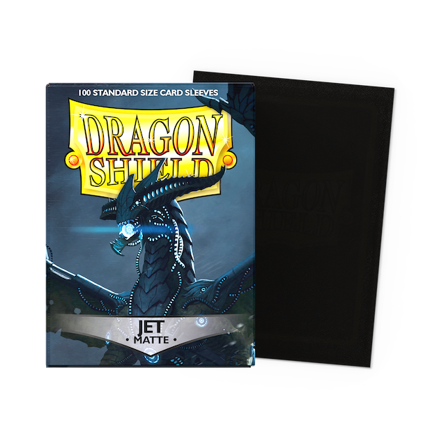 Dragon Shield - Standard - Matte - Jet - 100+