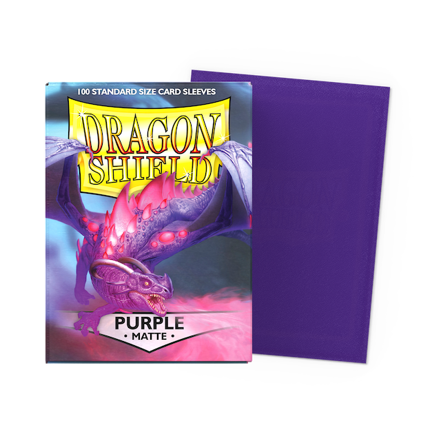 Dragon Shield - Standard - Matte - Purple - 100+
