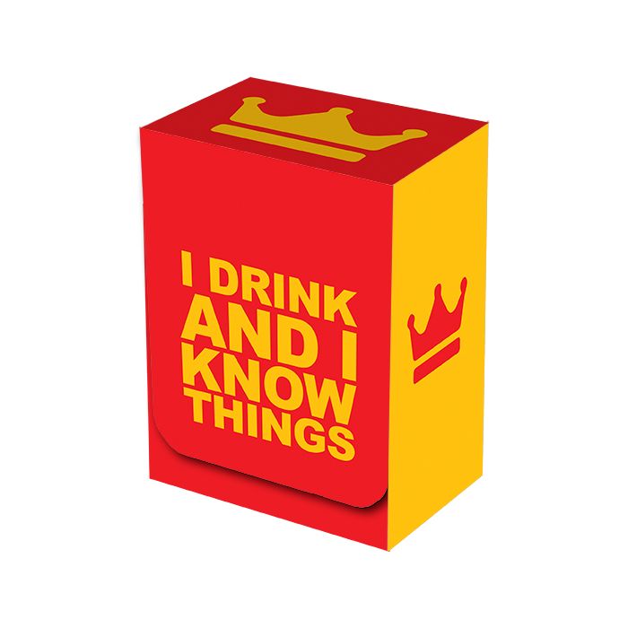 Deck Box: I Drink and I Know Things!