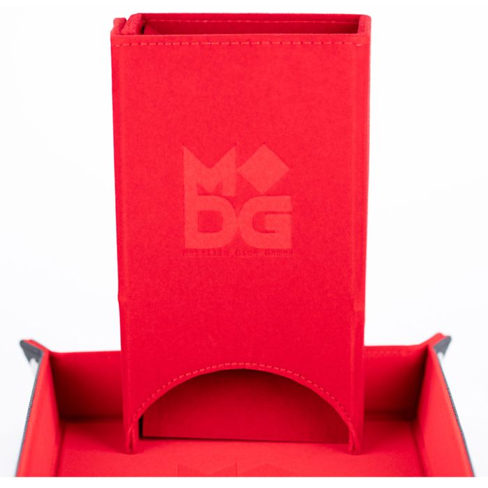 Dice Tower: Fold Up Velvet Red