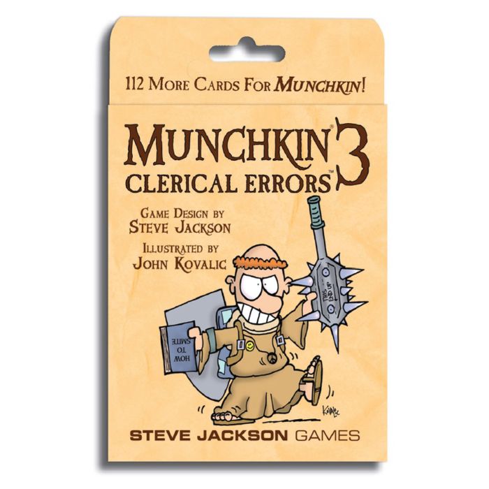 Munchkin 3: Clerical Errors