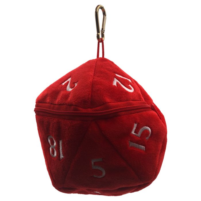 Dice Bag: d20 Plush: Red