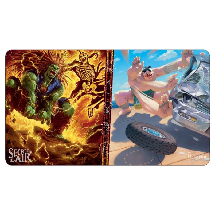 Playmat: Magic the Gathering: Secret Lair: Blanka & E. Honda