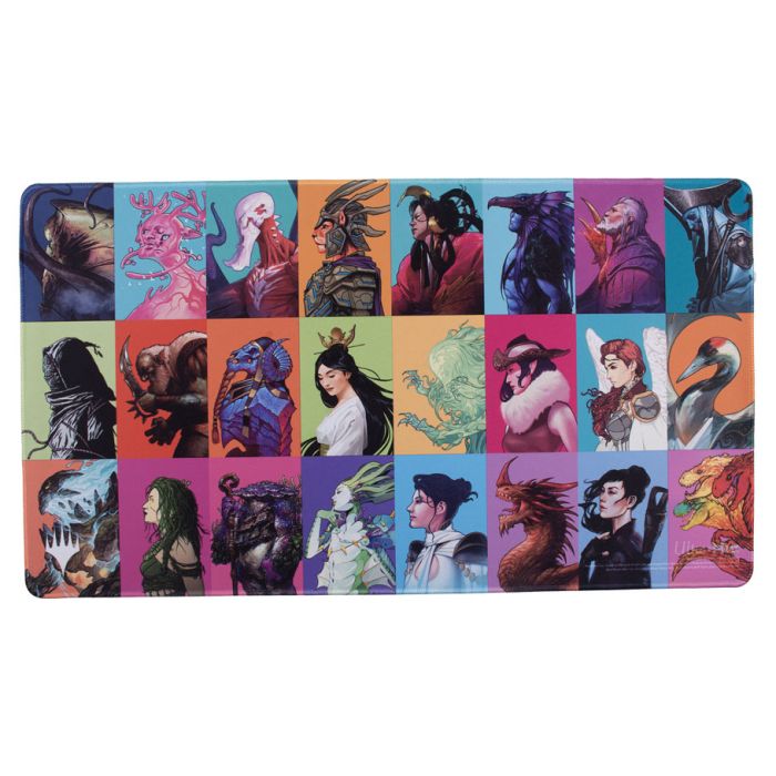 Playmat: Magic the Gathering: Commander Masters: White Stitched