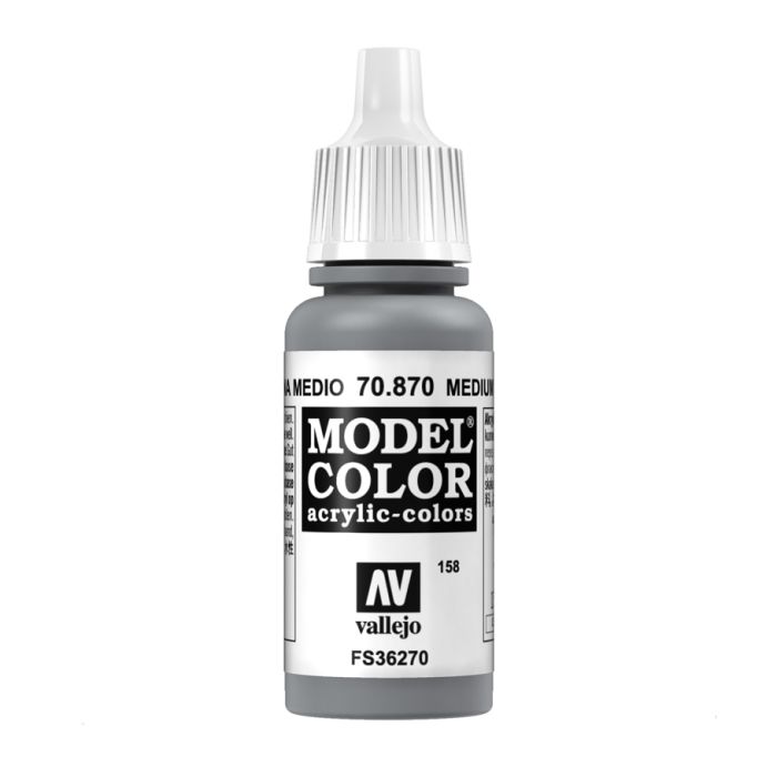 MC: Matt: Medium Sea Grey 17ml