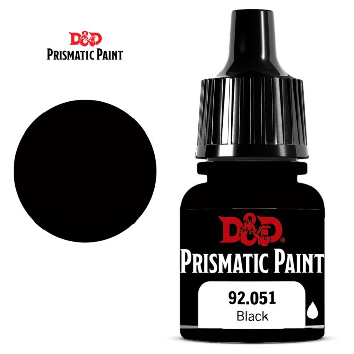 Dungeons & Dragons Prismatic Paint: Black 92.051