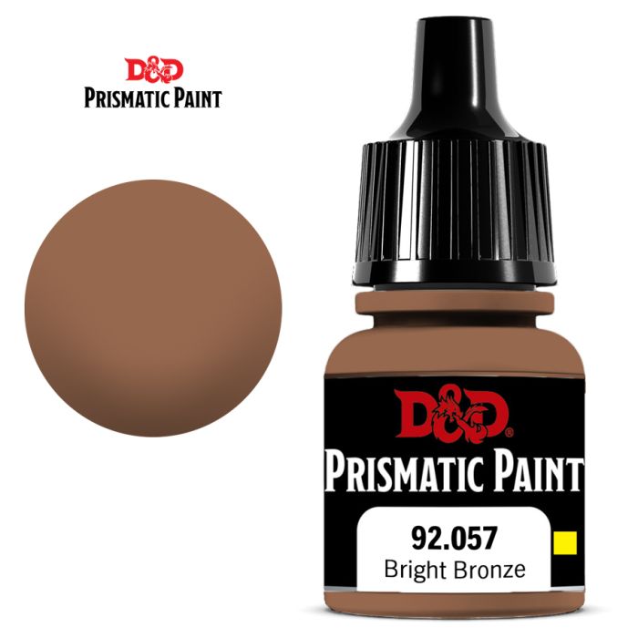 Dungeons & Dragons Prismatic Paint: Bright Bronze (Metallic) 92.057