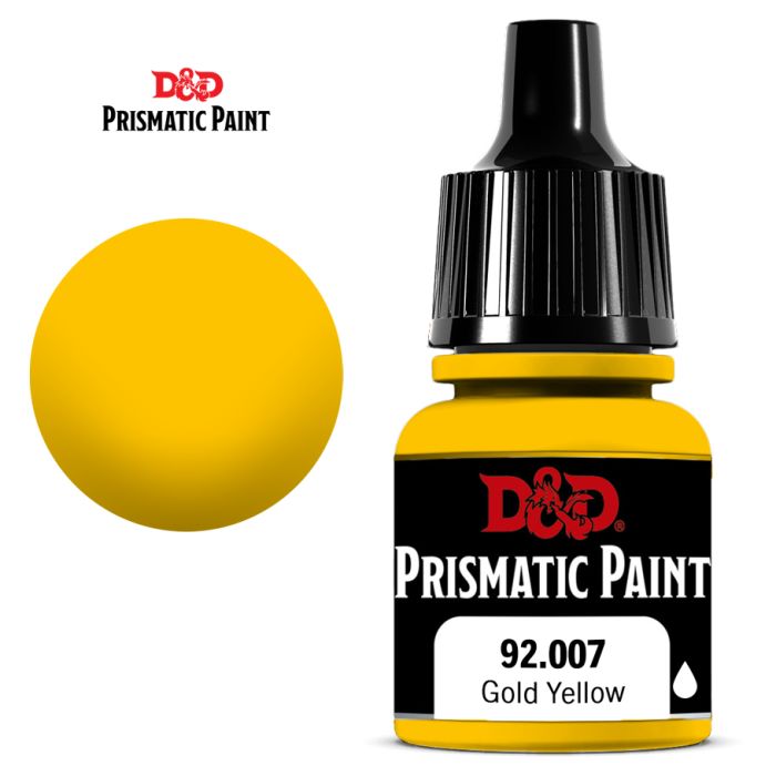 Dungeons & Dragons Prismatic Paint: Gold Yellow 92.007