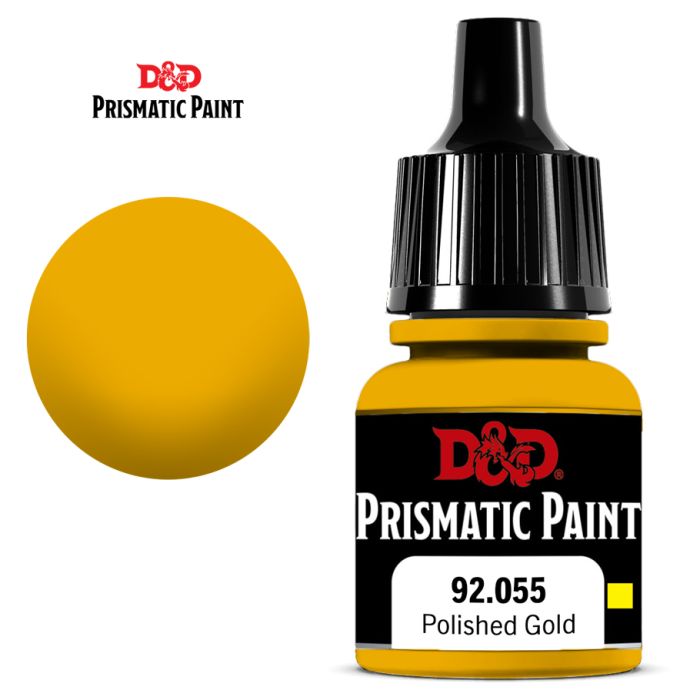 Dungeons & Dragons Prismatic Paint: Polished Gold (Metallic) 92.055