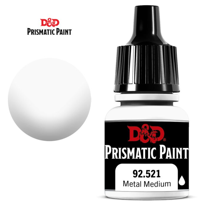 Dungeons & Dragons Prismatic Paint: Metal Medium 92.521