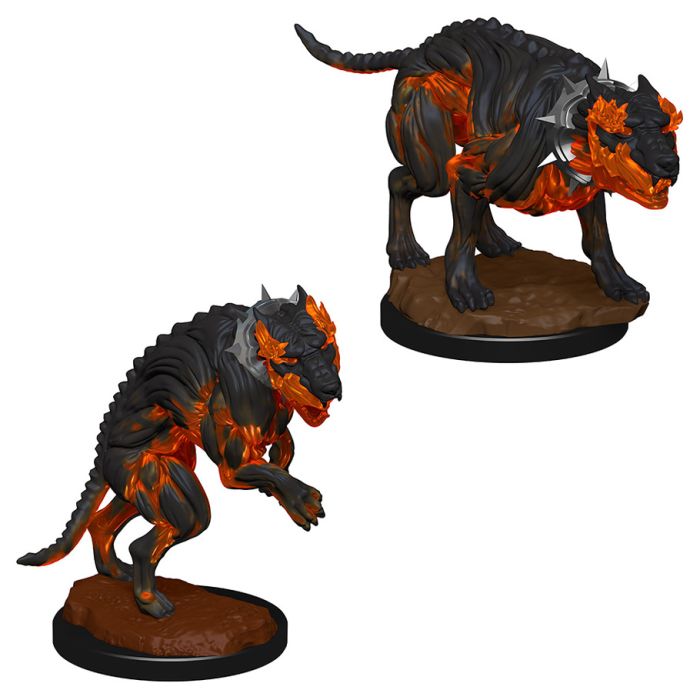 Pathfinder: Deep Cuts Minis: Hell Hounds W1 (Unpainted)