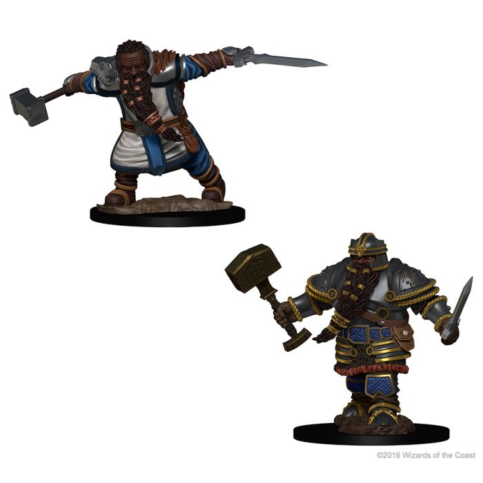 Nolzur's Marvelous Minis: Dwarf Male Fighter