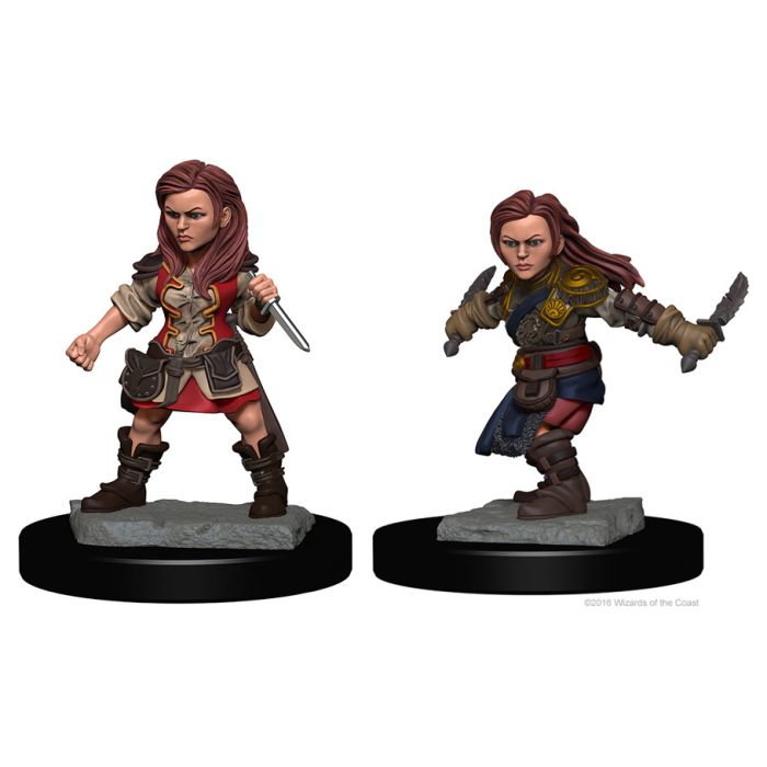 Nolzur's Marvelous Minis: Halfling Female Rogue