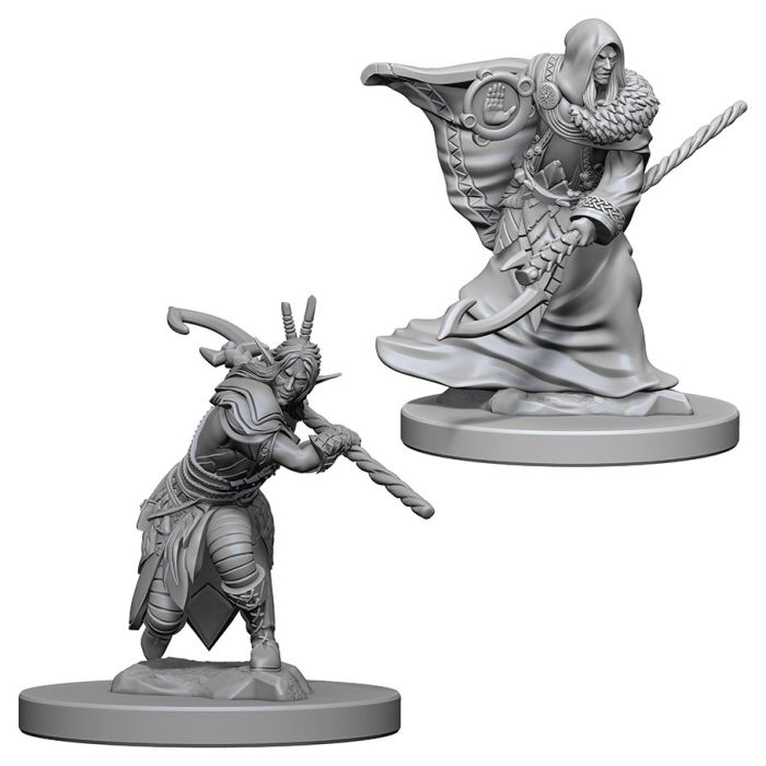 Nolzur's Marvelous Minis: Elf Male Druid