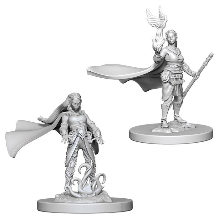 Nolzur's Marvelous Minis: Elf Female Druid